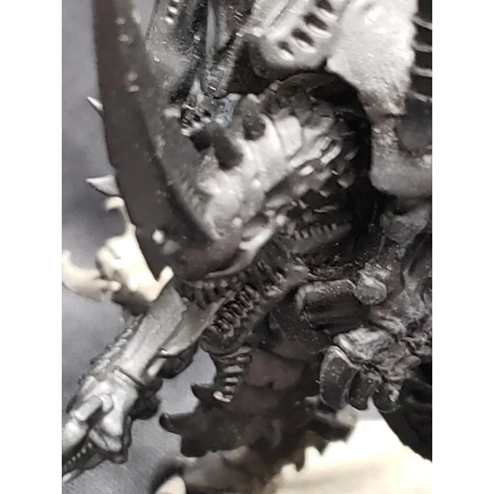 Warhammer 40k Tyranids Hive Tyrant w Whip & Sword Assembled Metal Plastic HT1 - Picture 6 of 7